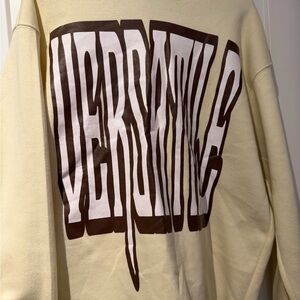Versatile Cream hoodie for Men